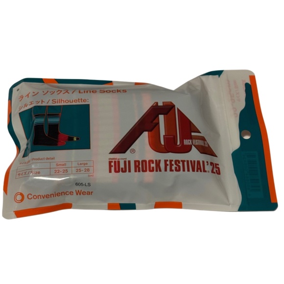 Family Mart Fuji Rock Festival ’25 Socks NIP - Picture 3 of 3
